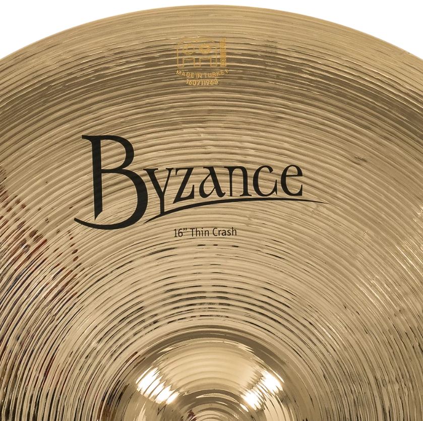 MEINL B16TCB BYZANCE BRILLIANT THIN CRASH 16 PLATO BATERIA - Image 6