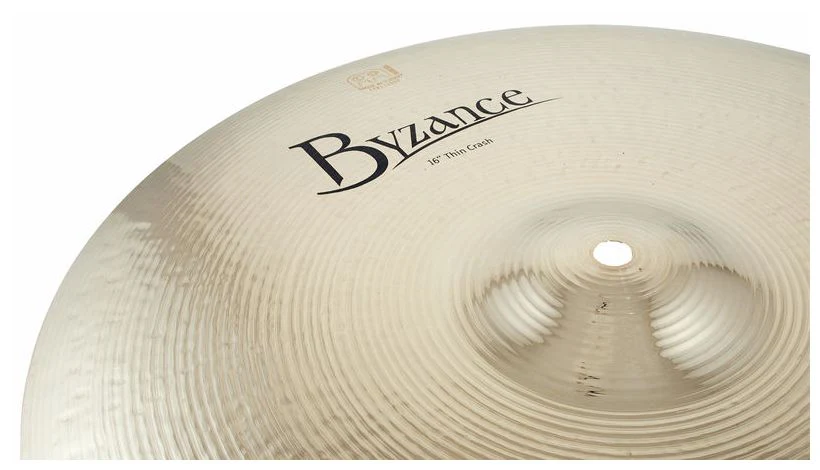 MEINL B16TCB BYZANCE BRILLIANT THIN CRASH 16 PLATO BATERIA - Image 8