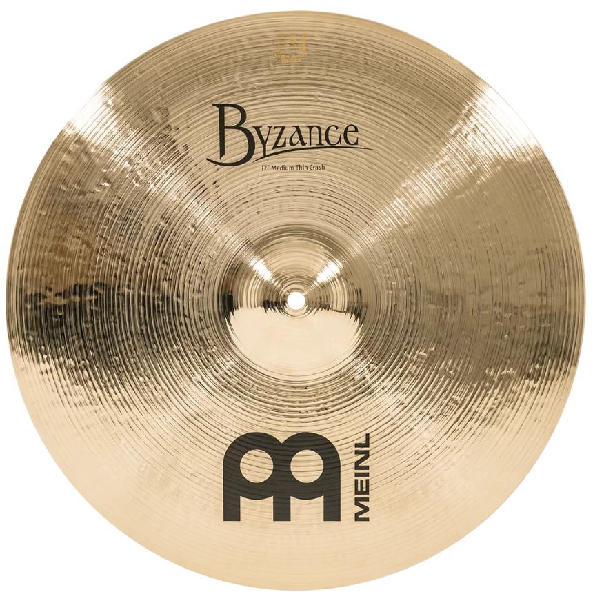 MEINL B17MTCB BYZANCE BRILLIANT MEDIUM THIN CRASH 17 PLATO BATERIA