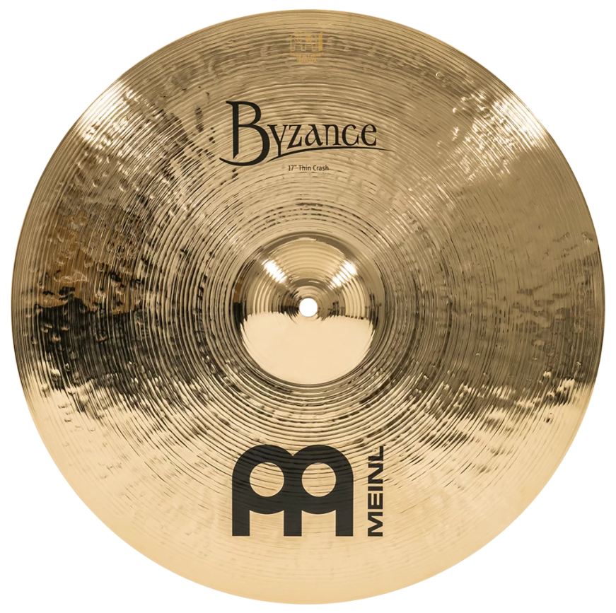 MEINL B17TCB BYZANCE BRILLIANT THIN CRASH 17 PLATO BATERIA