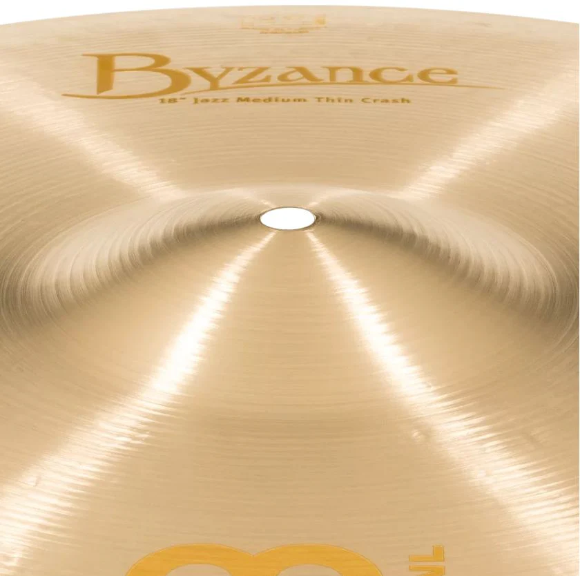 MEINL B18JMTC BYZANCE JAZZ TRADITIONAL MEDIUM THIN CRASH 18 PLATO BATERIA - Image 4