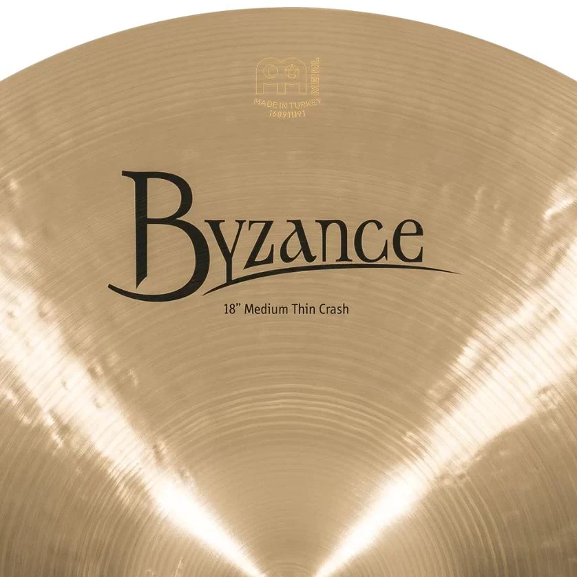 MEINL B18MTC BYZANCE TRADITIONAL MEDIUM THIN CRASH 18 PLATO BATERIA - Image 6