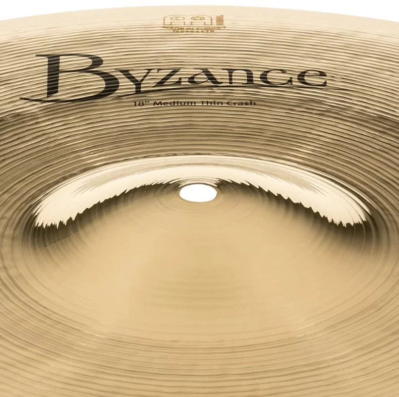 MEINL B18MTCB BYZANCE BRILLIANT MEDIUM THIN CRASH 18 PLATO BATERIA - Image 4