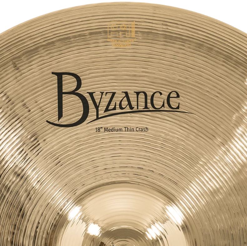 MEINL B18MTCB BYZANCE BRILLIANT MEDIUM THIN CRASH 18 PLATO BATERIA - Image 6