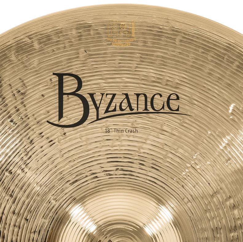 MEINL B18TCB BYZANCE BRILLIANT THIN CRASH 18 PLATO BATERIA - Image 6