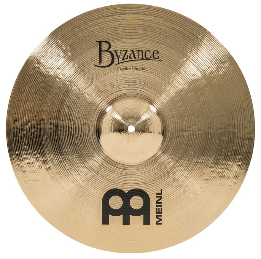 MEINL B19MTCB BYZANCE BRILLIANT MEDIUM THIN CRASH 19 PLATO BATERIA