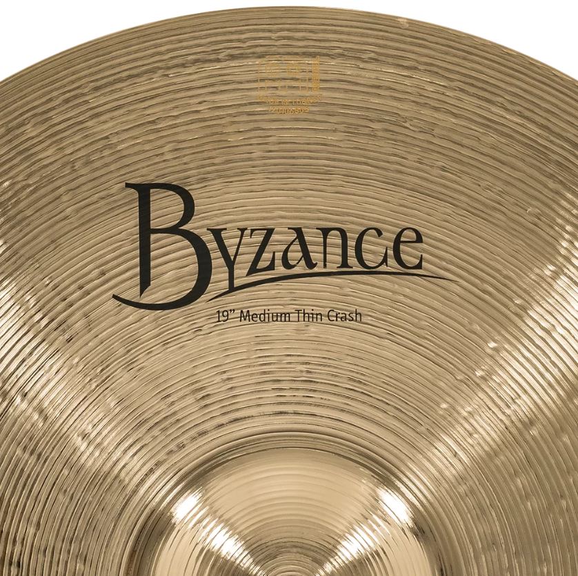 MEINL B19MTCB BYZANCE BRILLIANT MEDIUM THIN CRASH 19 PLATO BATERIA - Image 6