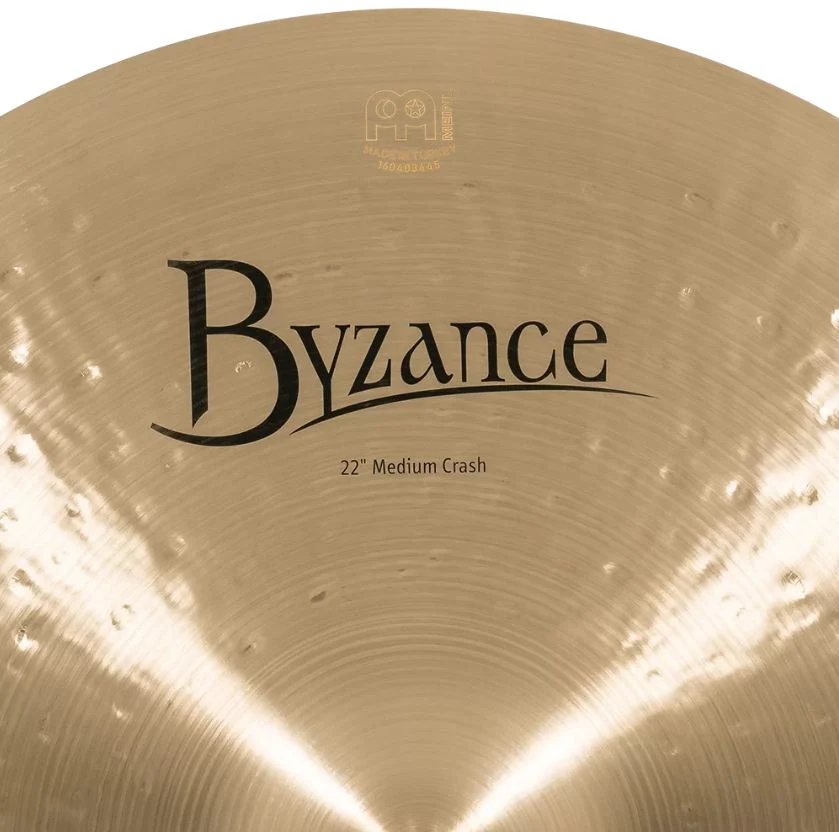 MEINL B22MC BYZANCE TRADITIONAL MEDIUM CRASH 22 PLATO BATERIA - Image 6