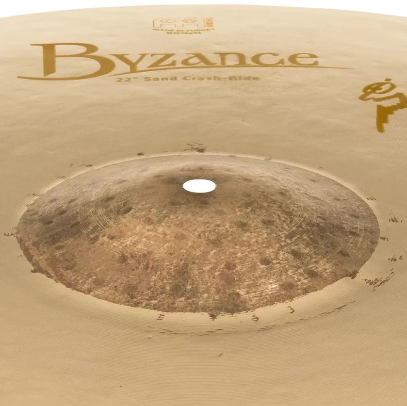 MEINL B22SACR BYZANCE VINTAGE SAND BENNY GREB SIGNATURE CRASH RIDE 22 PLATO BATERIA - Image 4
