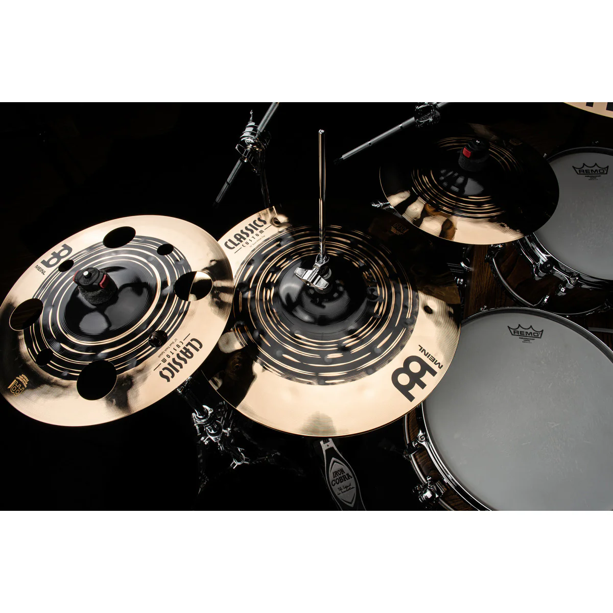MEINL CC14DUH CLASSICS CUSTOM DUAL HIHAT 14 PLATOS BATERIA - Image 13