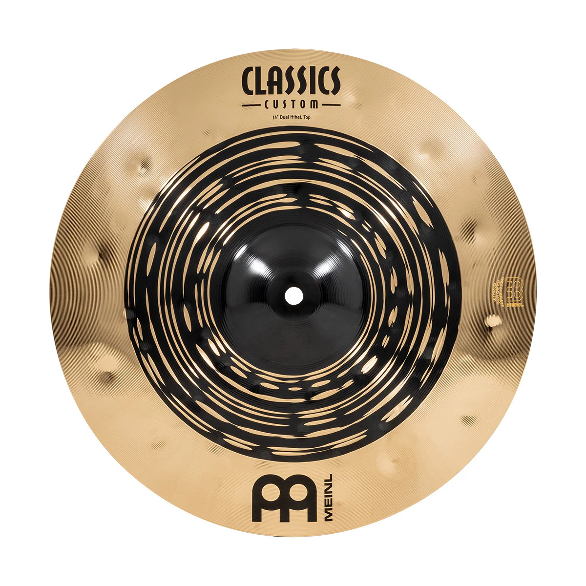MEINL CC14DUH CLASSICS CUSTOM DUAL HIHAT 14 PLATOS BATERIA - Image 4