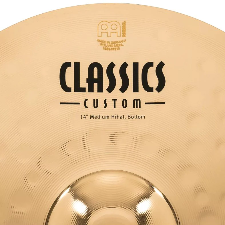 MEINL CC14MHB CLASSIC CUSTOM HI-HAT 14 PLATOS BATERIA - Image 10