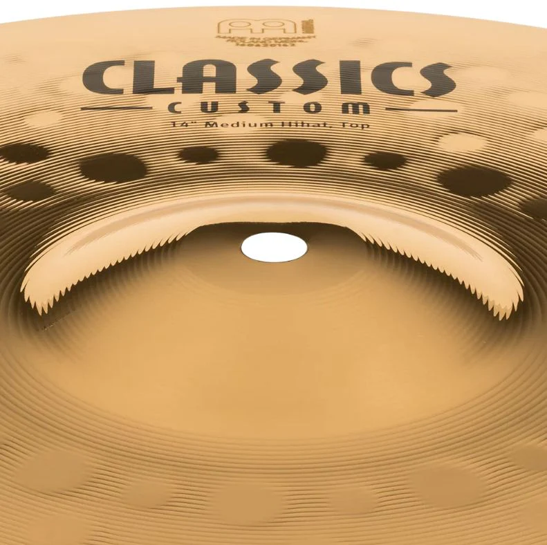 MEINL CC14MHB CLASSIC CUSTOM HI-HAT 14 PLATOS BATERIA - Image 4
