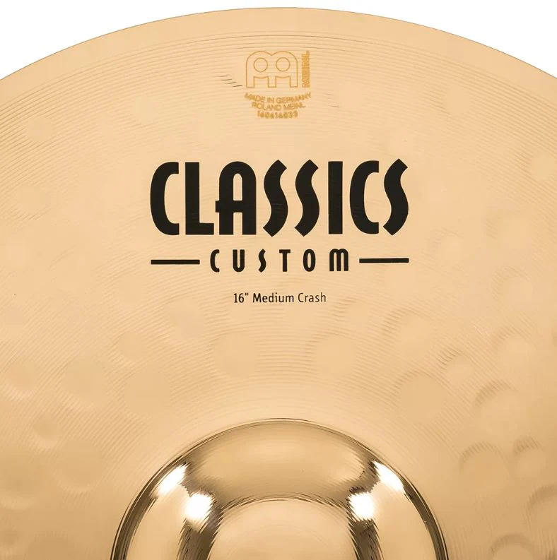 MEINL CC16MCB CLASSIC CUSTOM MEDIUM CRASH 16 PLATO BATERIA - Image 6