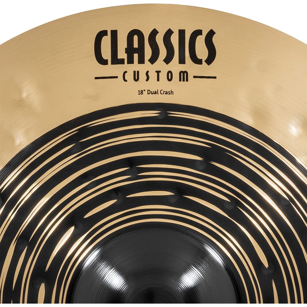 MEINL CC18DUC CLASSICS CUSTOM DUAL CRASH 18 PLATO BATERIA - Image 5