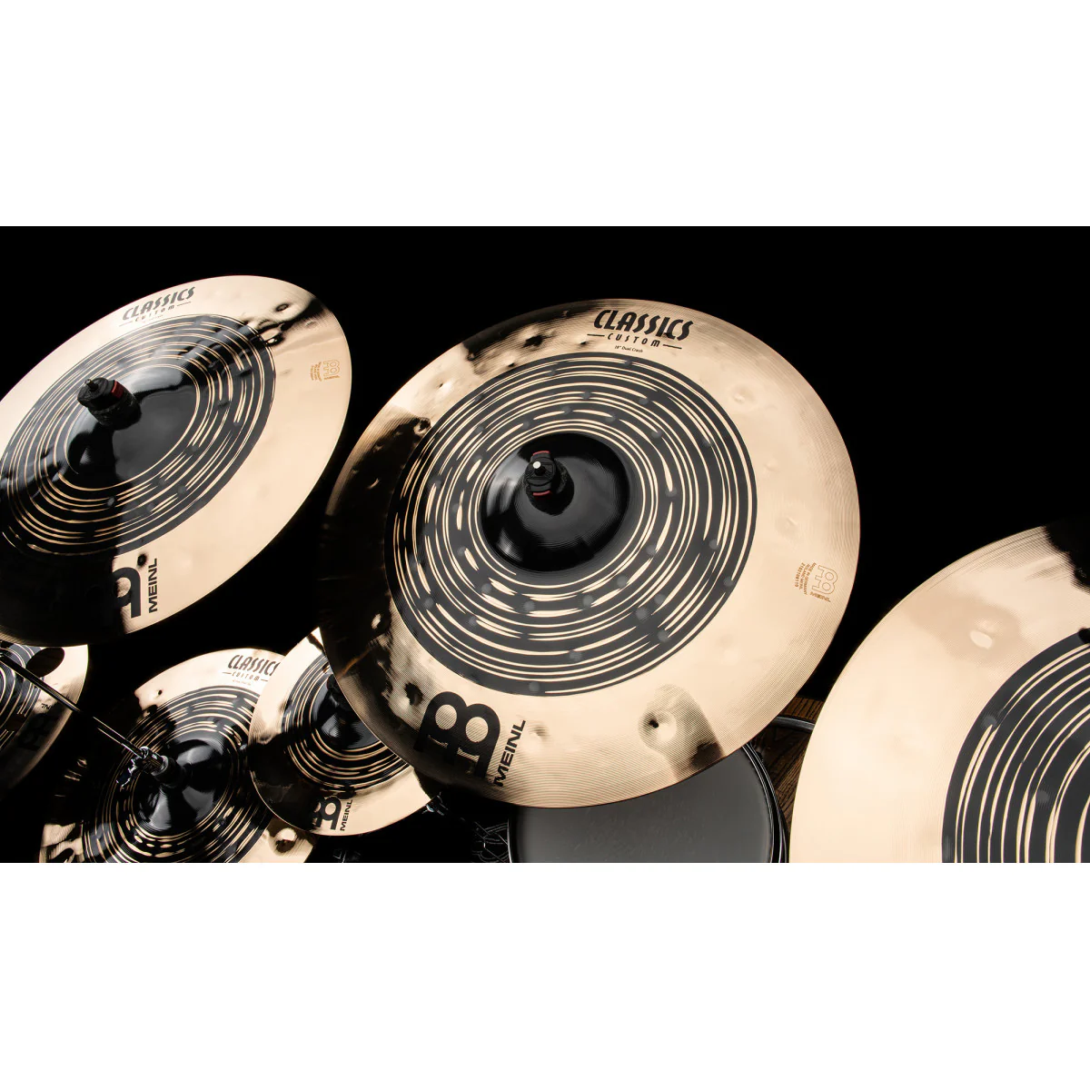 MEINL CC18DUC CLASSICS CUSTOM DUAL CRASH 18 PLATO BATERIA - Image 8