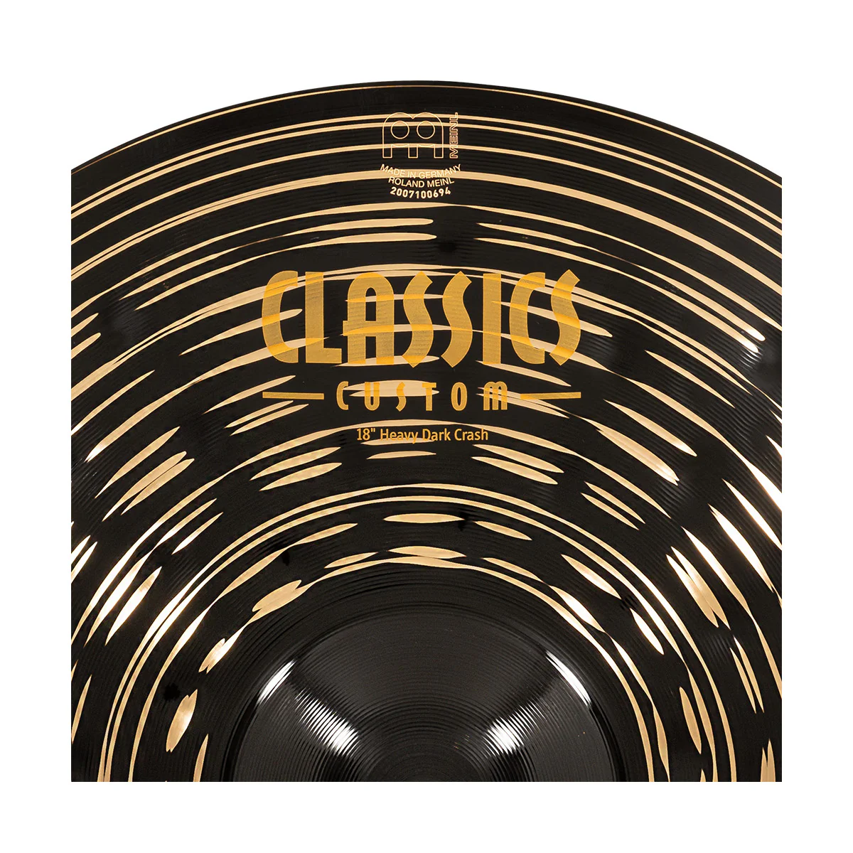 MEINL CC18HDAC CLASSICS CUSTOM DARK HEAVY CRASH 18 PLATO BATERIA - Image 4