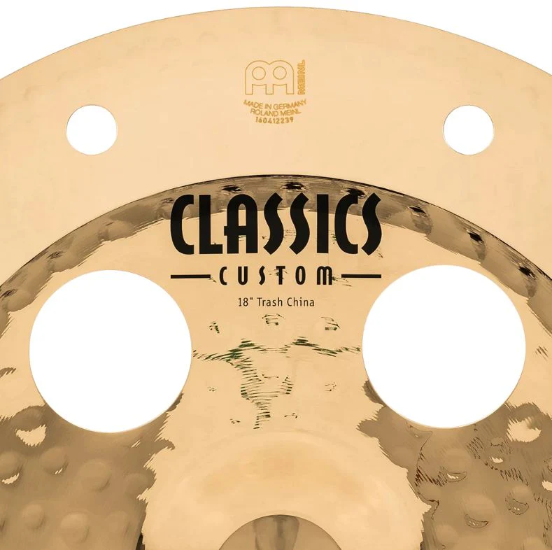 MEINL CC18TRCHB CLASSIC CUSTOM TRASH CHINA 18 PLATO BATERIA - Image 6
