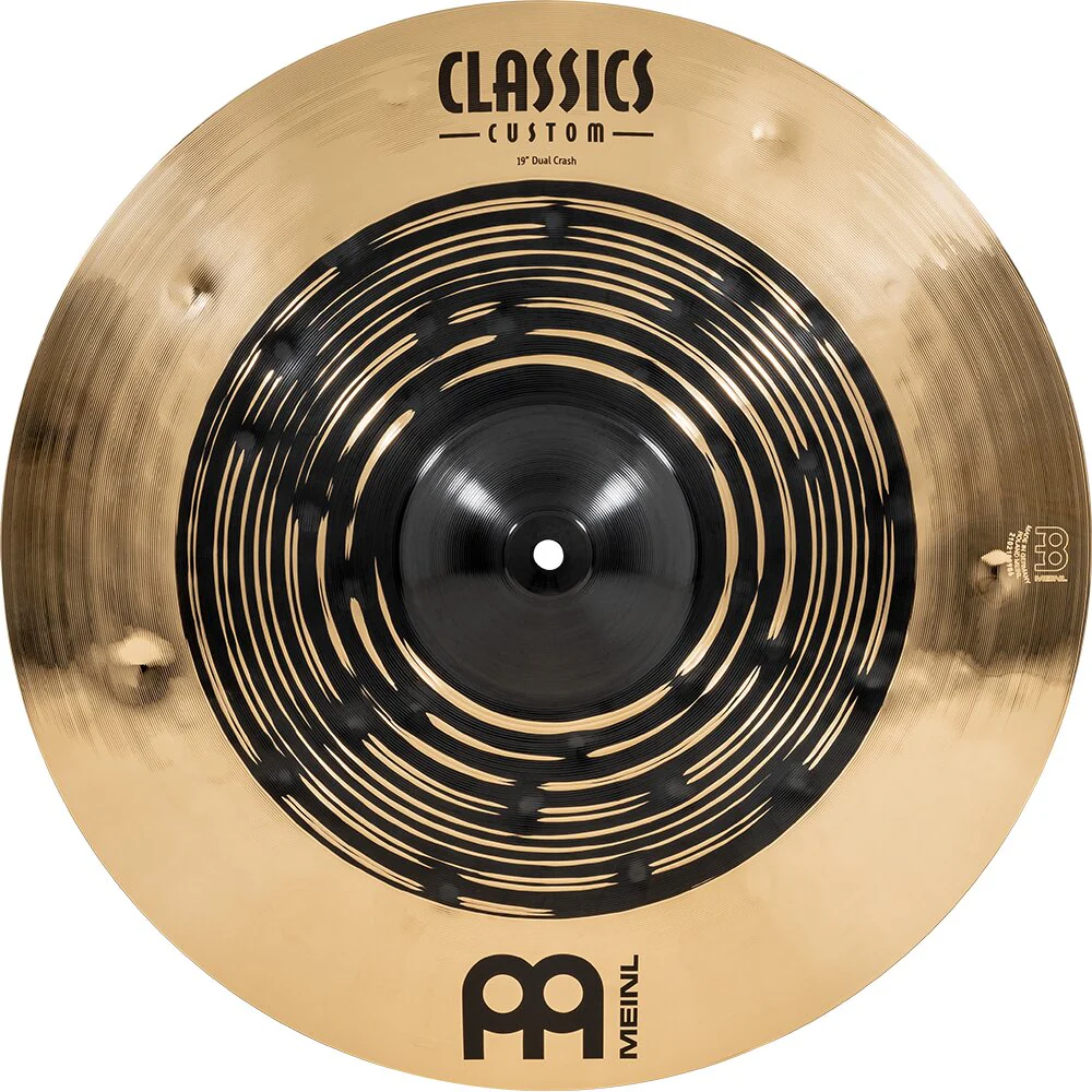 MEINL CC19DUC CLASSICS CUSTOM DUAL CRASH 19 PLATO BATERIA