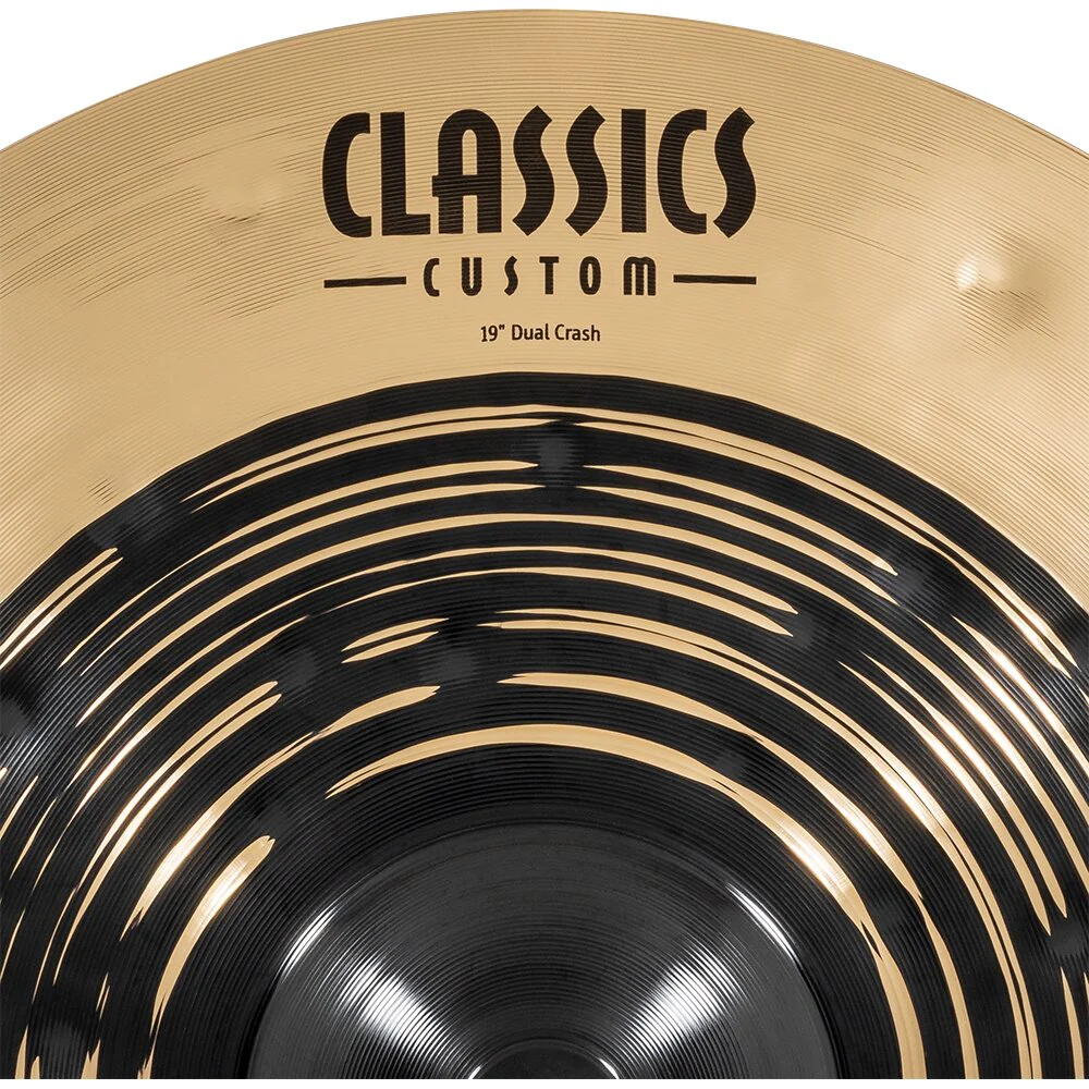 MEINL CC19DUC CLASSICS CUSTOM DUAL CRASH 19 PLATO BATERIA - Image 6