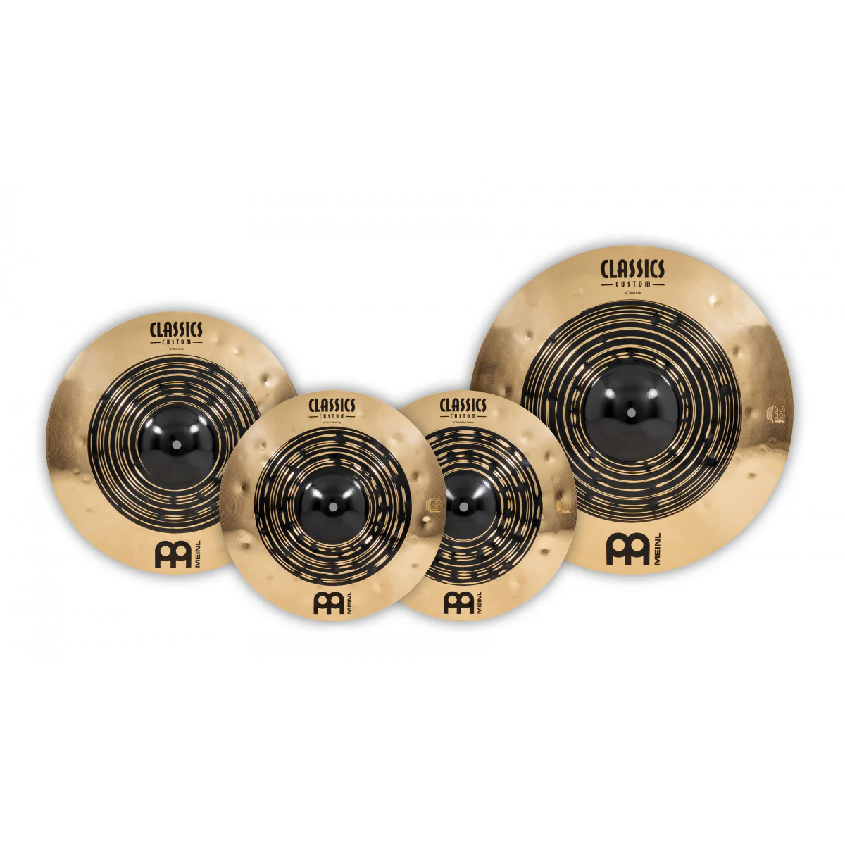 MEINL CCDU141620 CLASSICS CUSTOM DUAL COMPLETE PACK DE PLATOS BATERIA 14/16/20 - Image 2