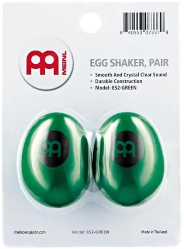 MEINL ES2GREEN SET 2 HUEVOS SHAKERS VERDES - Image 2