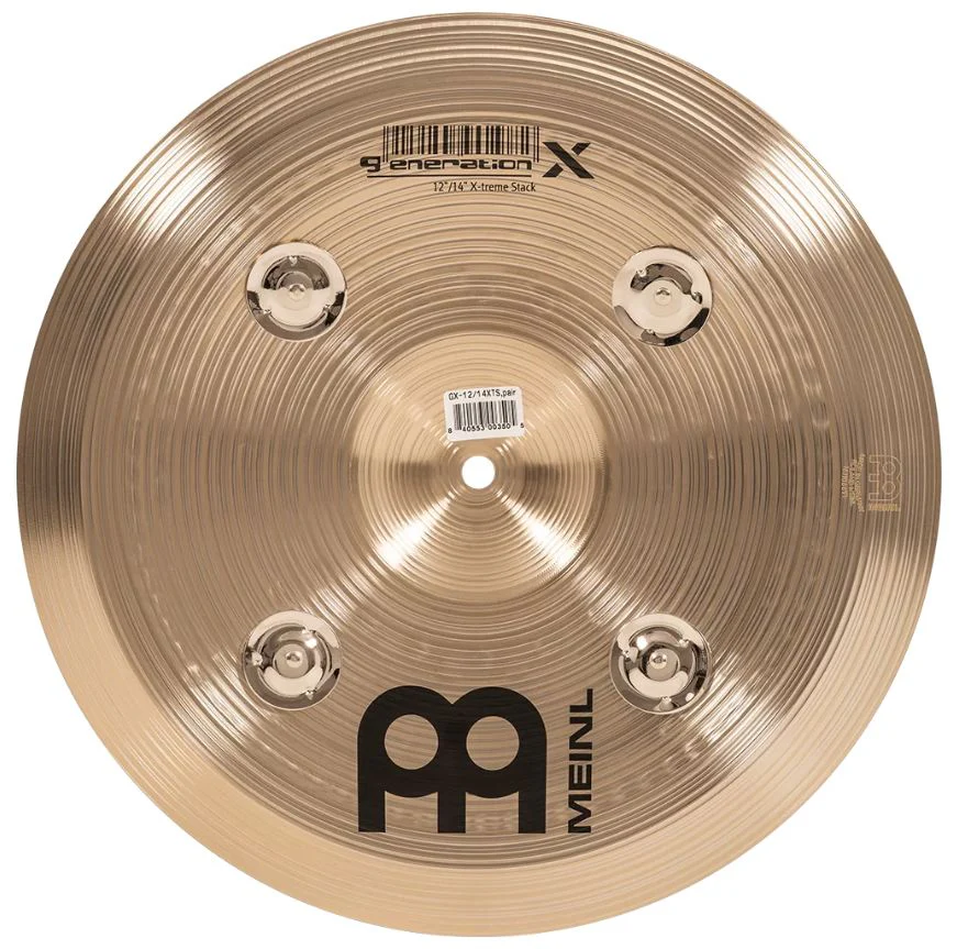 MEINL GX12/14XTS GENERATION X XTREME TRASH HAT PLATOS BATERIA - Image 9