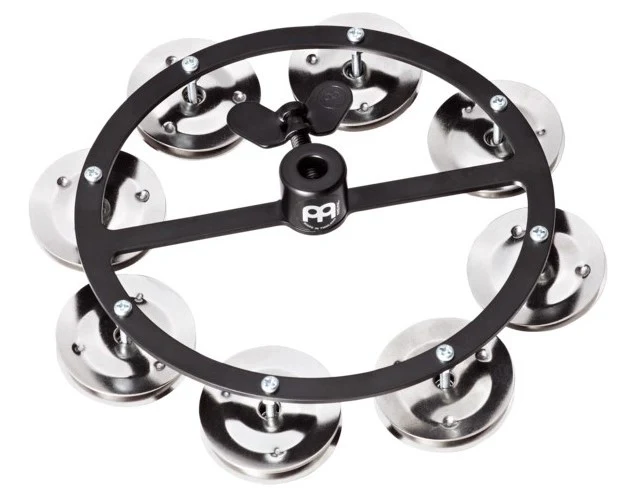 MEINL HTHH1BK HI HAT TAMBORIN NEGRO