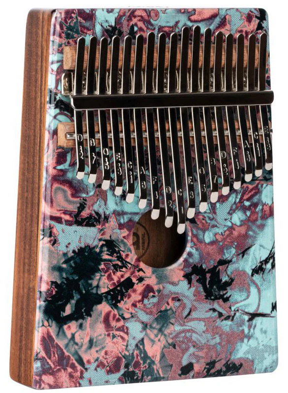 MEINL KA17CR SOUND HOLE DESIGNER KALIMBA CORAL REEF