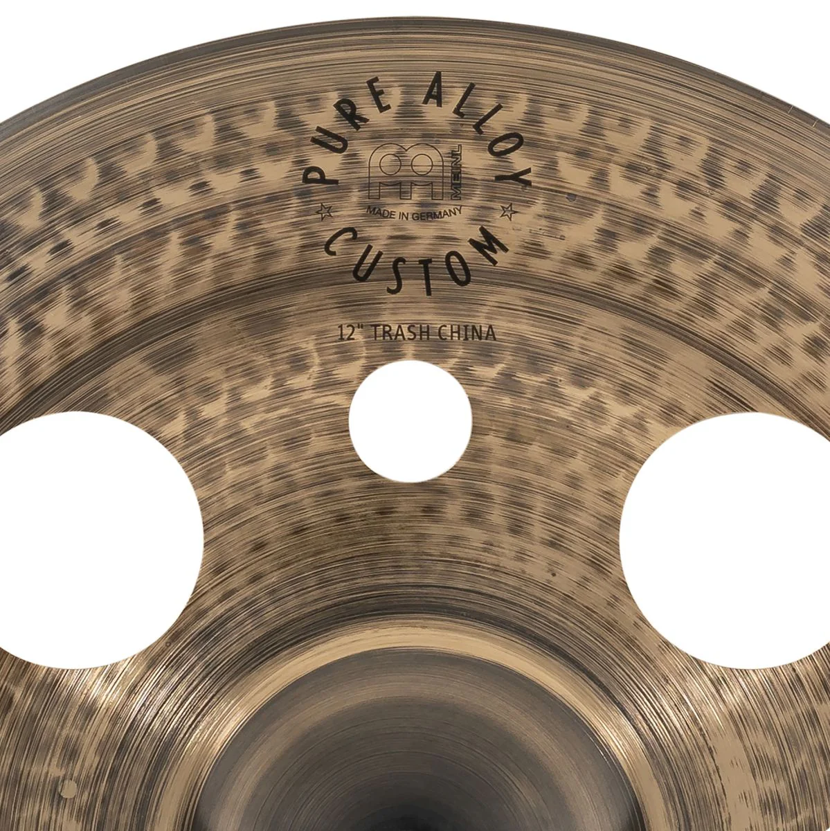 MEINL PAC12TRCH PURE ALLOY CUSTOM TRASH CHINA 12 PLATO BATERIA - Image 4