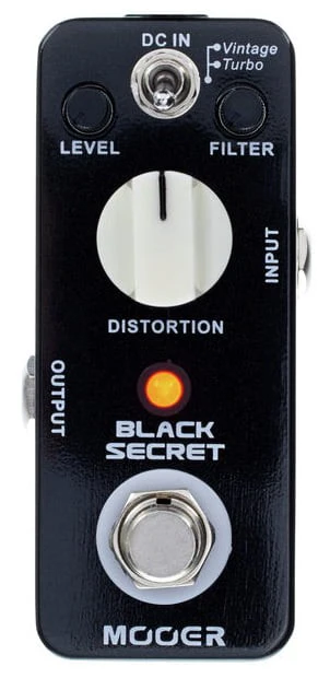 MOOER BLACK SECRET PEDAL DISTORSION