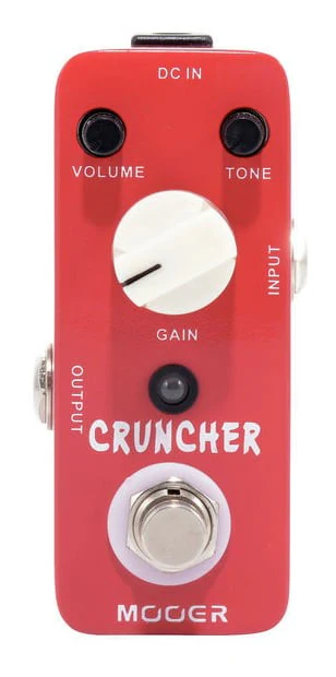 MOOER CRUNCHER PEDAL DISTORSION
