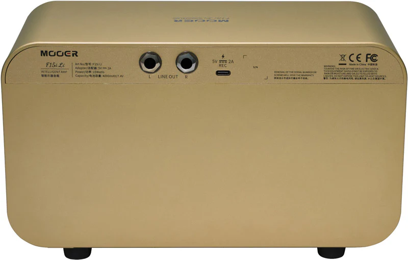 MOOER F15I LI IG AMPLIFICADOR GUITARRA IMPERIAL GOLD - Image 4