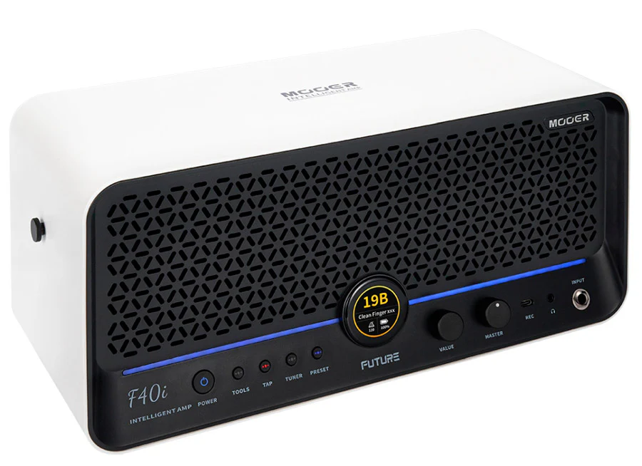 MOOER F40I SW AMPLIFICADOR GUITARRA SNOWFALL WHITE - Image 2