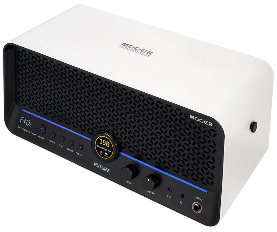 MOOER F40I SW AMPLIFICADOR GUITARRA SNOWFALL WHITE - Image 3