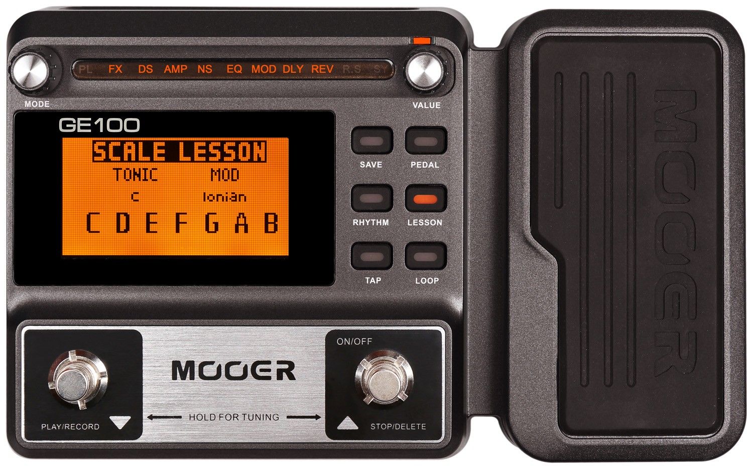 MOOER GE100 PEDALERA MULTIEFECTOS GUITARRA