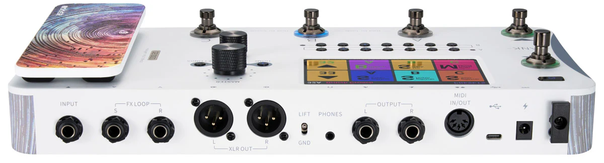 MOOER GE1000 LI WH PEDALERA MULTIEFECTOS GUITARRA BLANCA - Image 3
