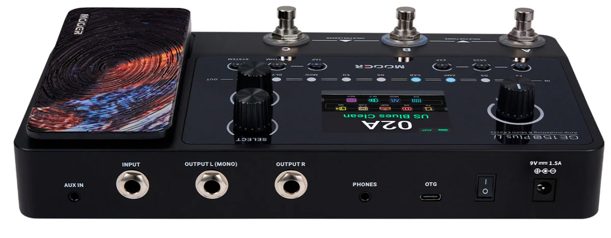 MOOER GE150 PLUS LI PEDALERA MULTIEFECTOS CON BATERIA RECARGABLE - Image 2
