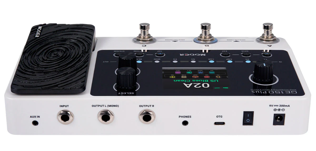 MOOER GE150 PLUS PEDALERA MULTIEFECTOS - Image 2