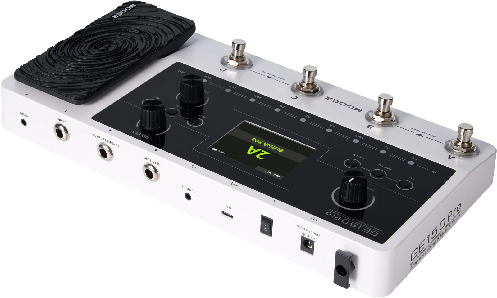 MOOER GE150 PRO PEDALERA MULTIEFECTOS GUITARRA - Image 5