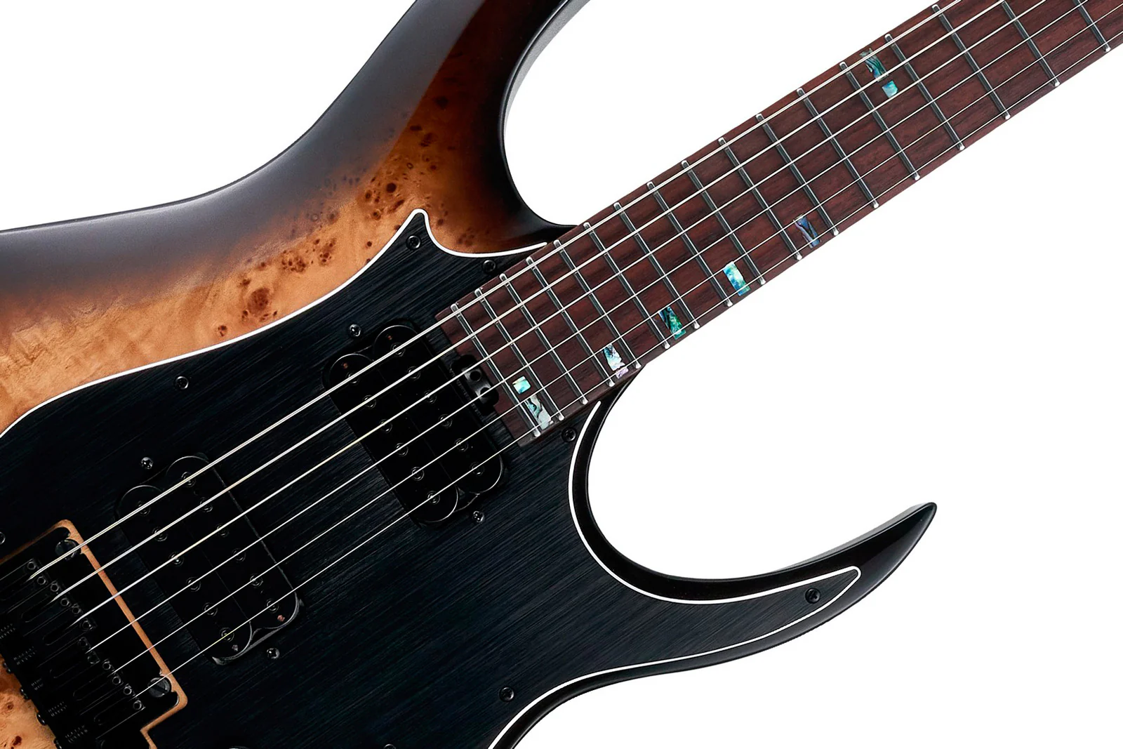 MOOER GTRS M810 NTB GUITARRA ELECTRICA CON EFECTOS NATURAL BURST - Image 4