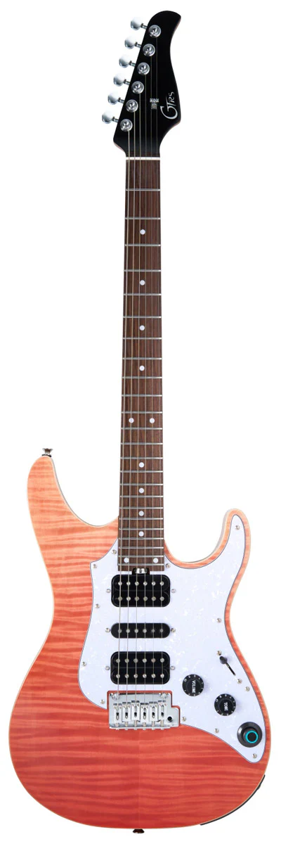 MOOER GTRS SL810 RB GUITARRA ELECTRICA CON EFECTOS RED BURST