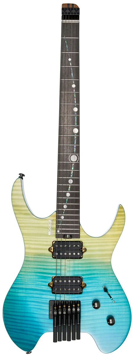 MOOER MHL100 BB GUITARRA ELECTRICA BLUE BURST
