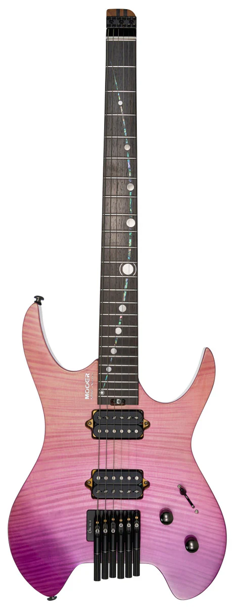 MOOER MHL100 PB GUITARRA ELECTRICA PURPLE BURST