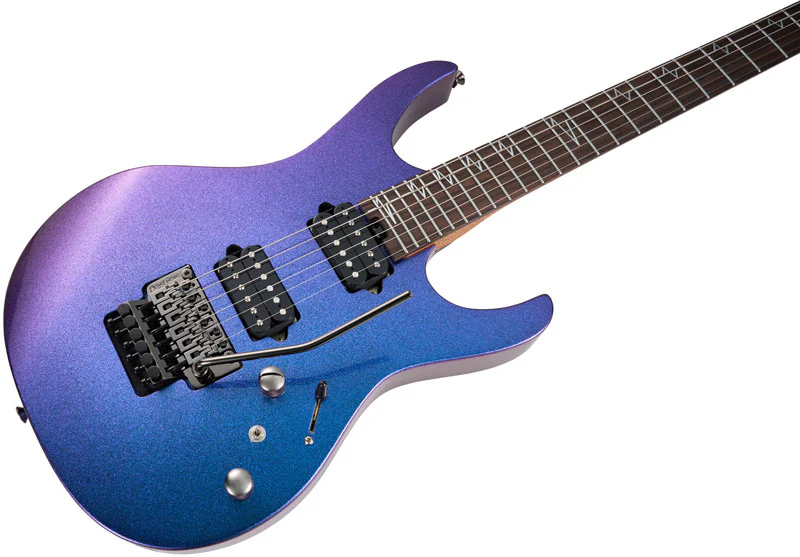 MOOER MMT100 FR AP GUITARRA ELECTRICA AURORA PURPLE - Image 3