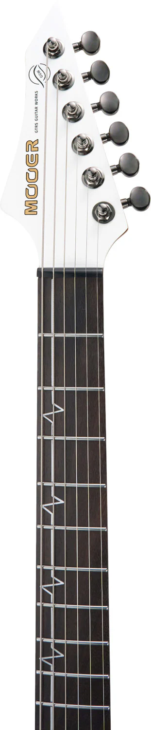 MOOER MMT100 PW GUITARRA ELECTRICA PEARL WHITE - Image 4