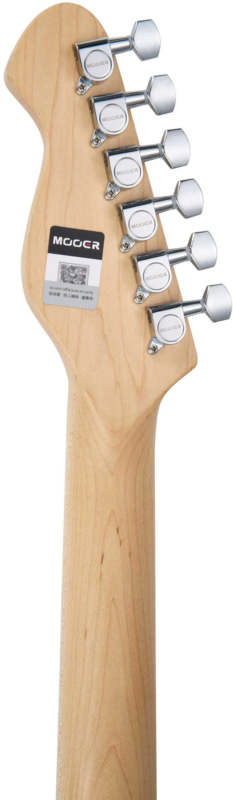 MOOER MSC11 PRO BLK GUITARRA ELECTRICA NEGRA - Image 5