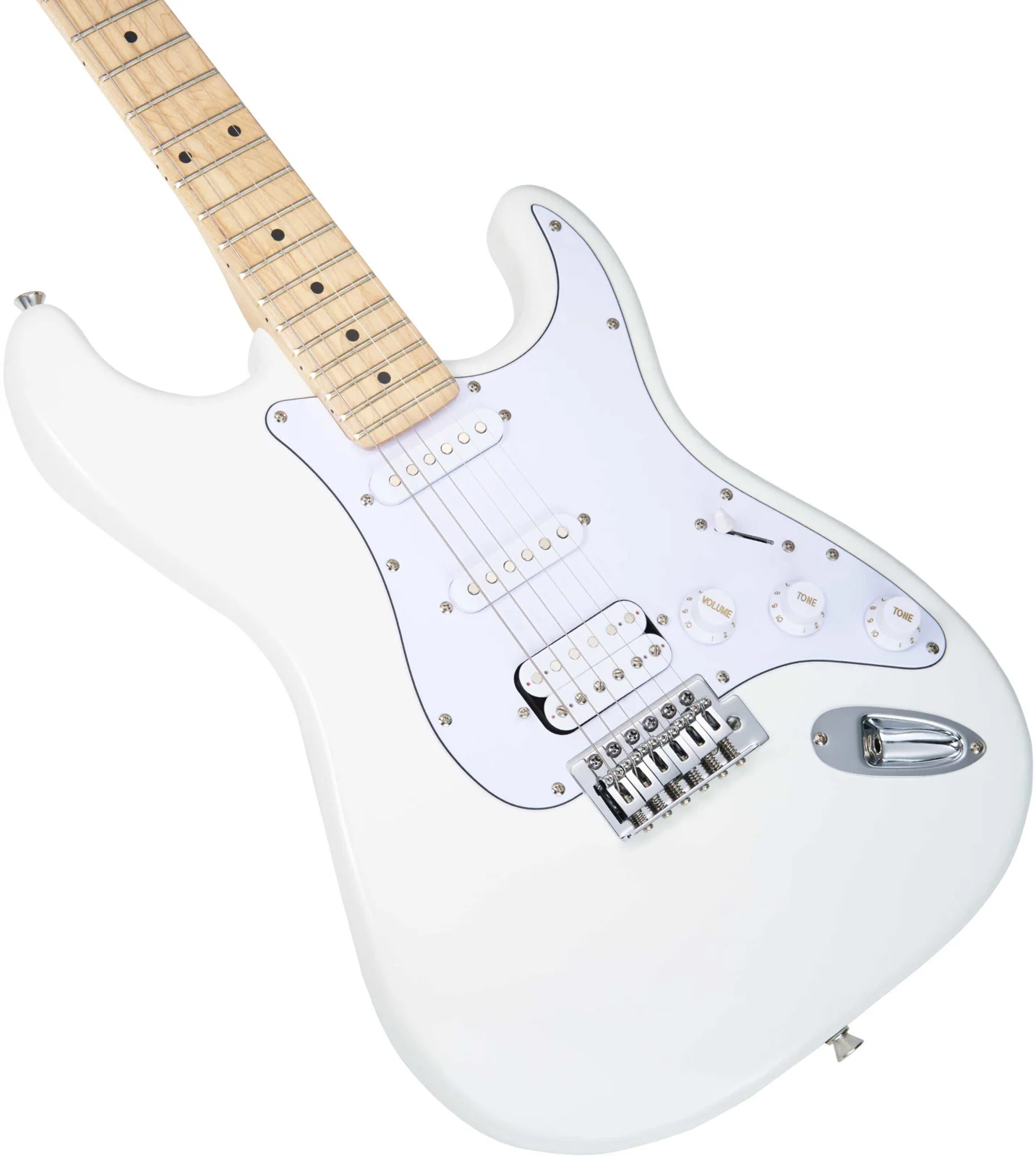 MOOER MSC11 PRO PW GUITARRA ELECTRICA POLAR WHITE - Image 3