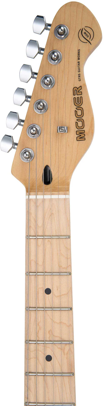 MOOER MSC11 PRO PW GUITARRA ELECTRICA POLAR WHITE - Image 5