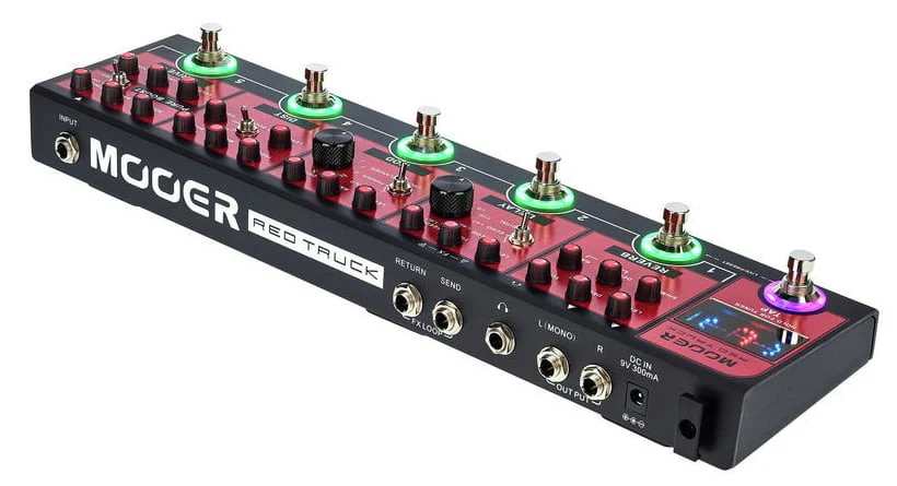 MOOER RED TRUCK PEDALERA MULTIEFECTOS GUITARRA - Image 3